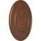 Ekena Millwork Wigan Ceiling Medallion, Hand-Painted Polished Copper, 29 3/4"OD x 1 1/2"P CM29WGPOS - alternate 4